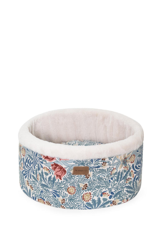 Morris & Co Bower Print Round Pet Bed