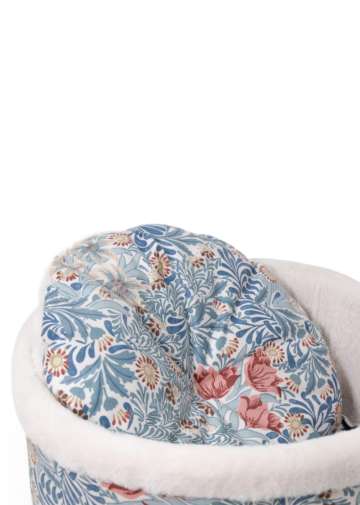 Morris & Co Bower Print Round Pet Bed