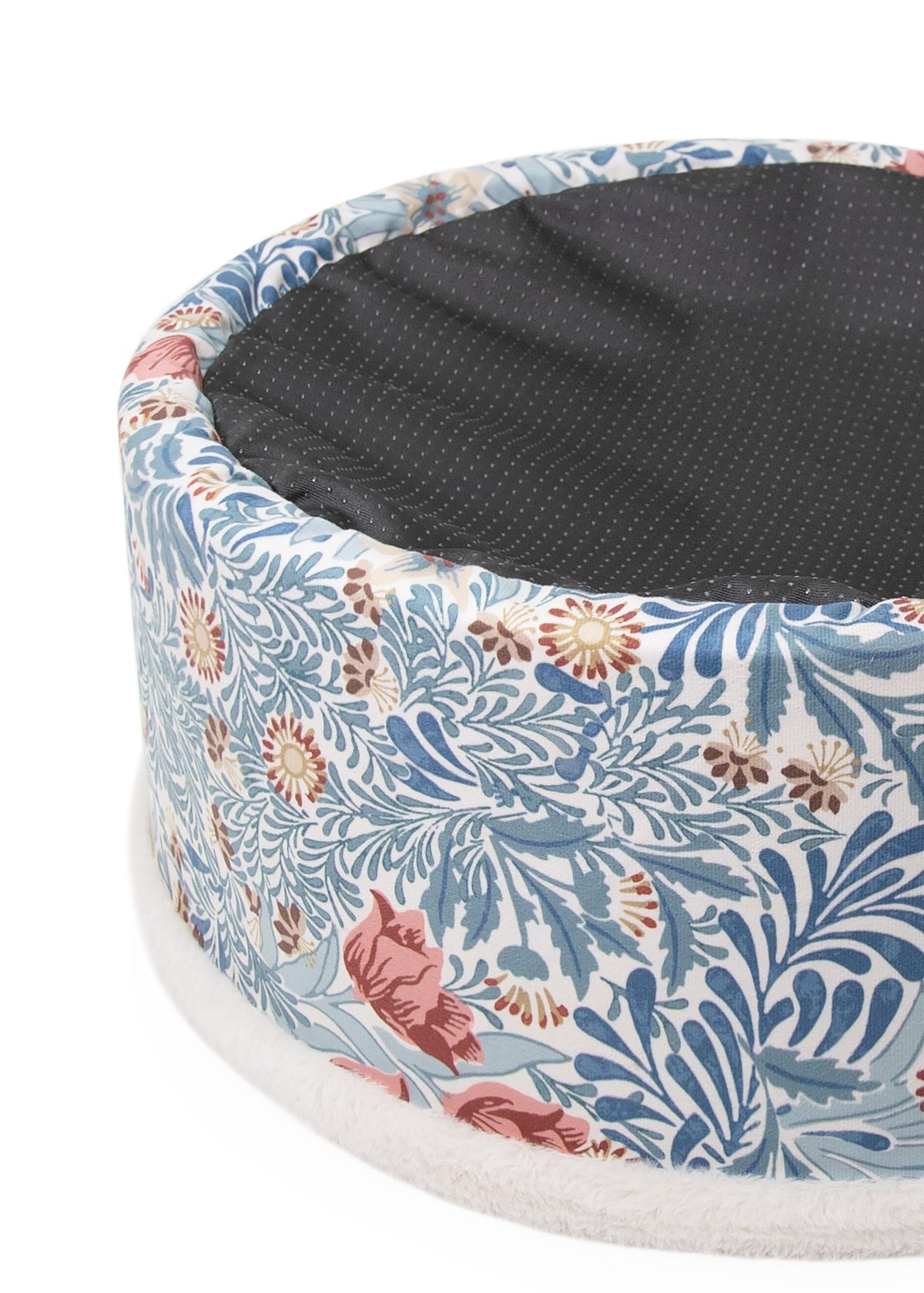 Morris & Co Bower Print Round Pet Bed