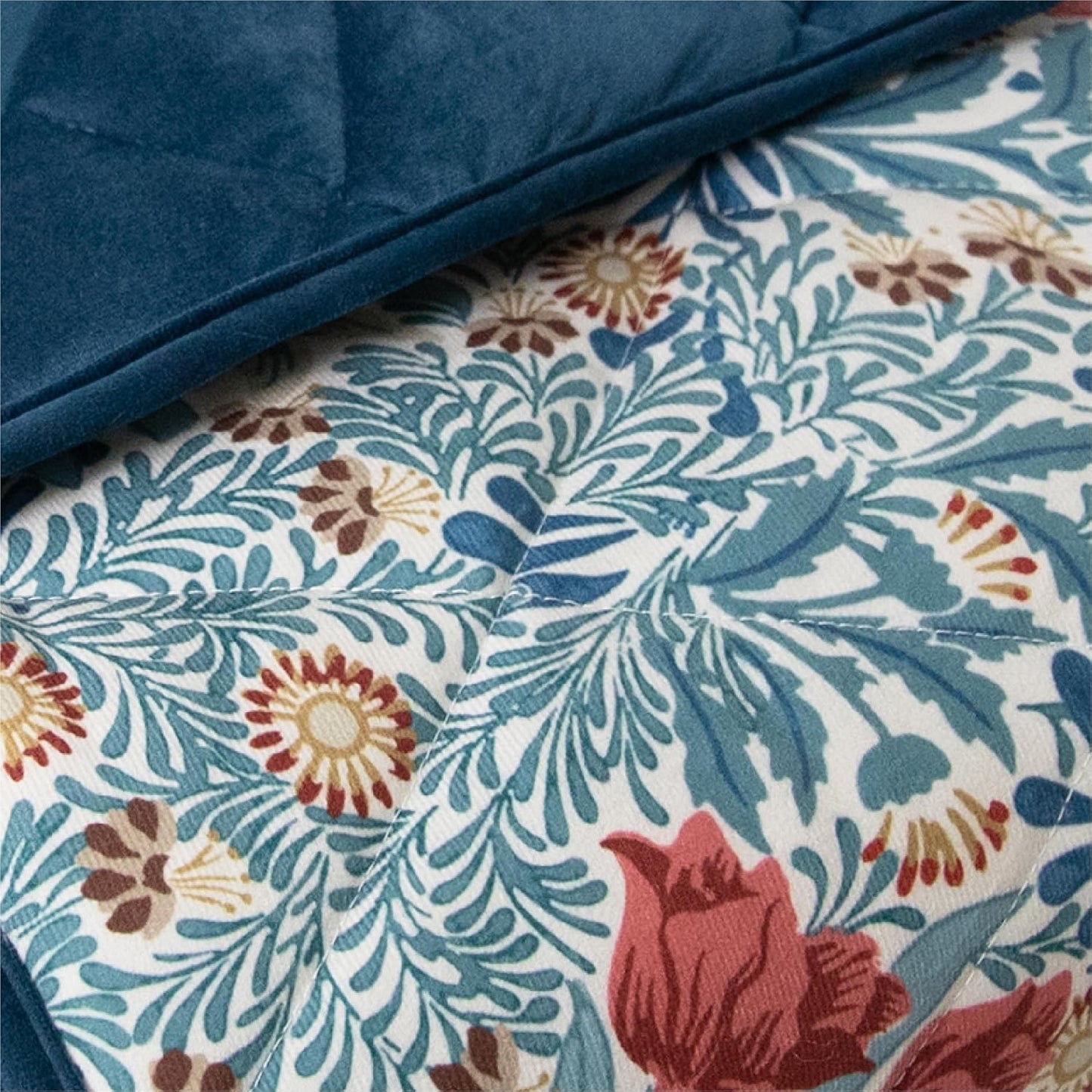 Morris & Co Bower Print Pet Luxury Throw Blanket