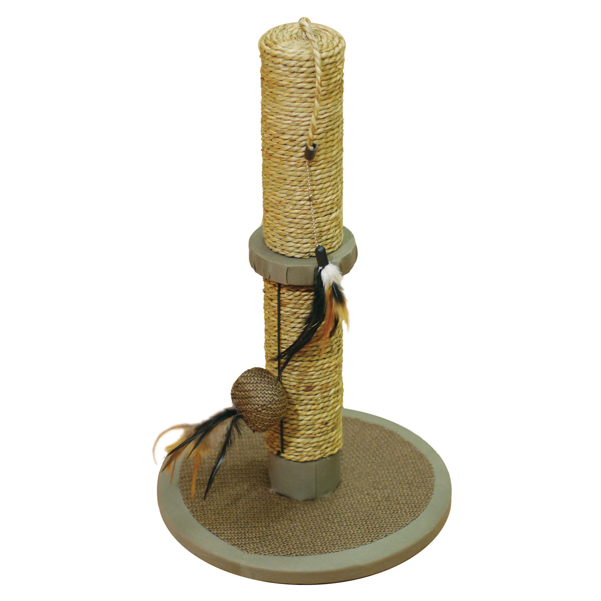 Rosewood Sisal Cat Scratching Post