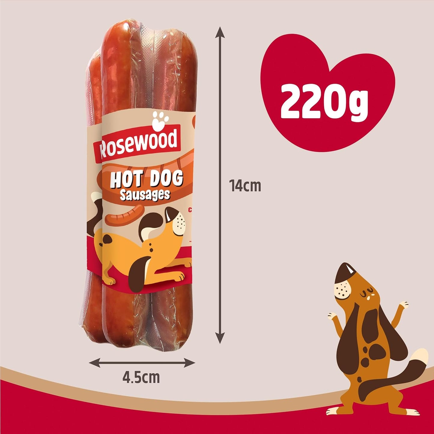 Leaps & Bounds Hotdogs 4 Pcs 220g