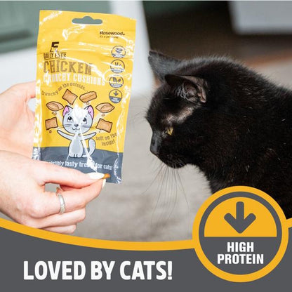 Rosewood Chicken Cushion Delicious Cat Treats 60g