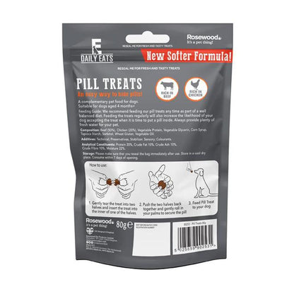 Rosewood Beef & Chicken Dog Pill Treats