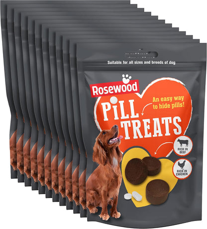 Rosewood Beef & Chicken Dog Pill Treats