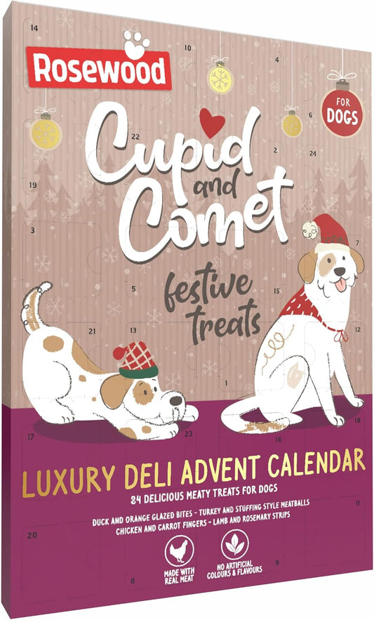 Cupid & Comet Luxury Dog Advent Calendar 100g