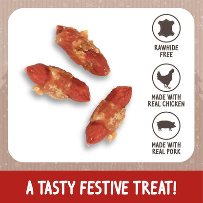 Rosewood Pigs In Blankets Dog Treat 100g