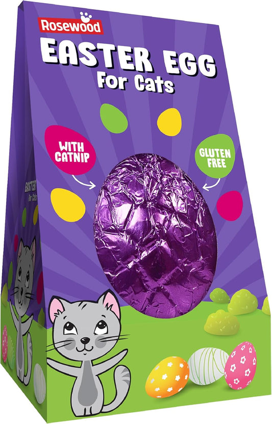 Rosewood Cat Easter Egg With Catnip 45g