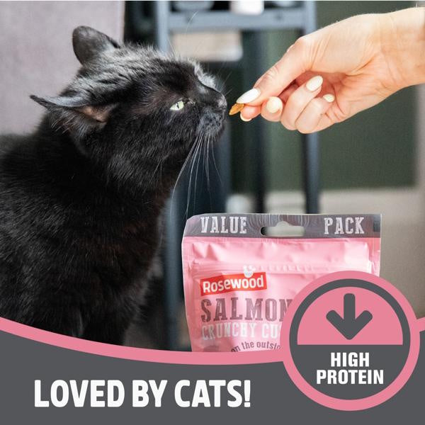 Rosewood Crunchy Cushions Salmon Value Pack 200g