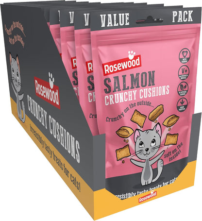 Rosewood Crunchy Cushions Salmon Value Pack 200g