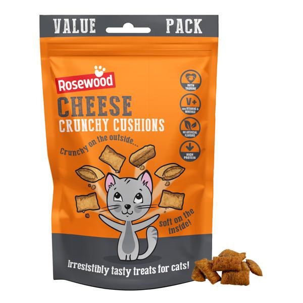 Rosewood Crunchy Cushions Tasty High Protein Cheese Value Pack 200g