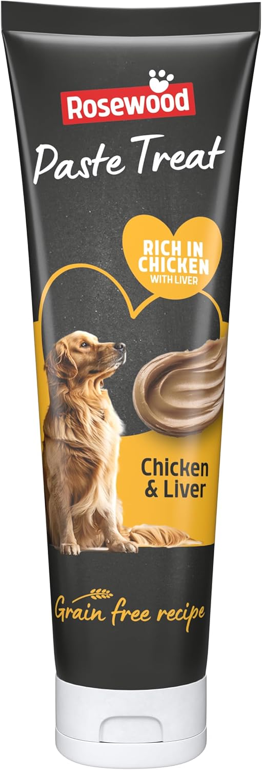 Rosewood Chicken & Liver Dog Treat Paste 150g