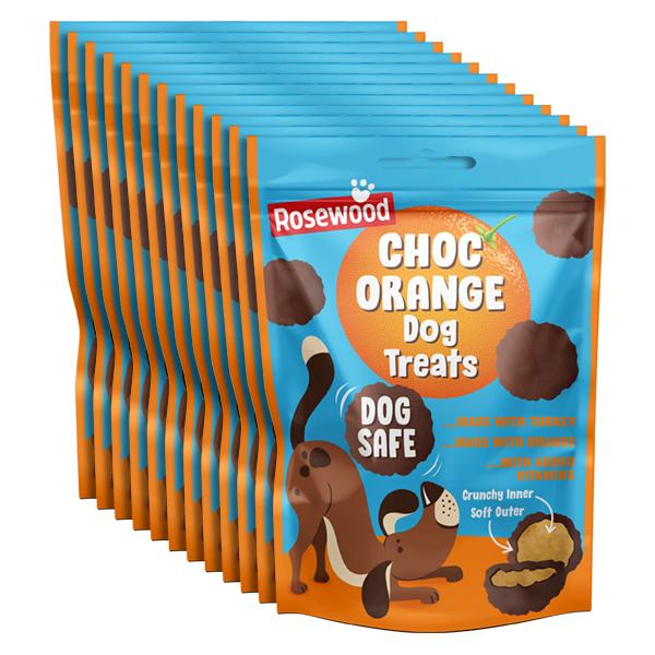 Rosewood Choc Orange Dog Treats 140g