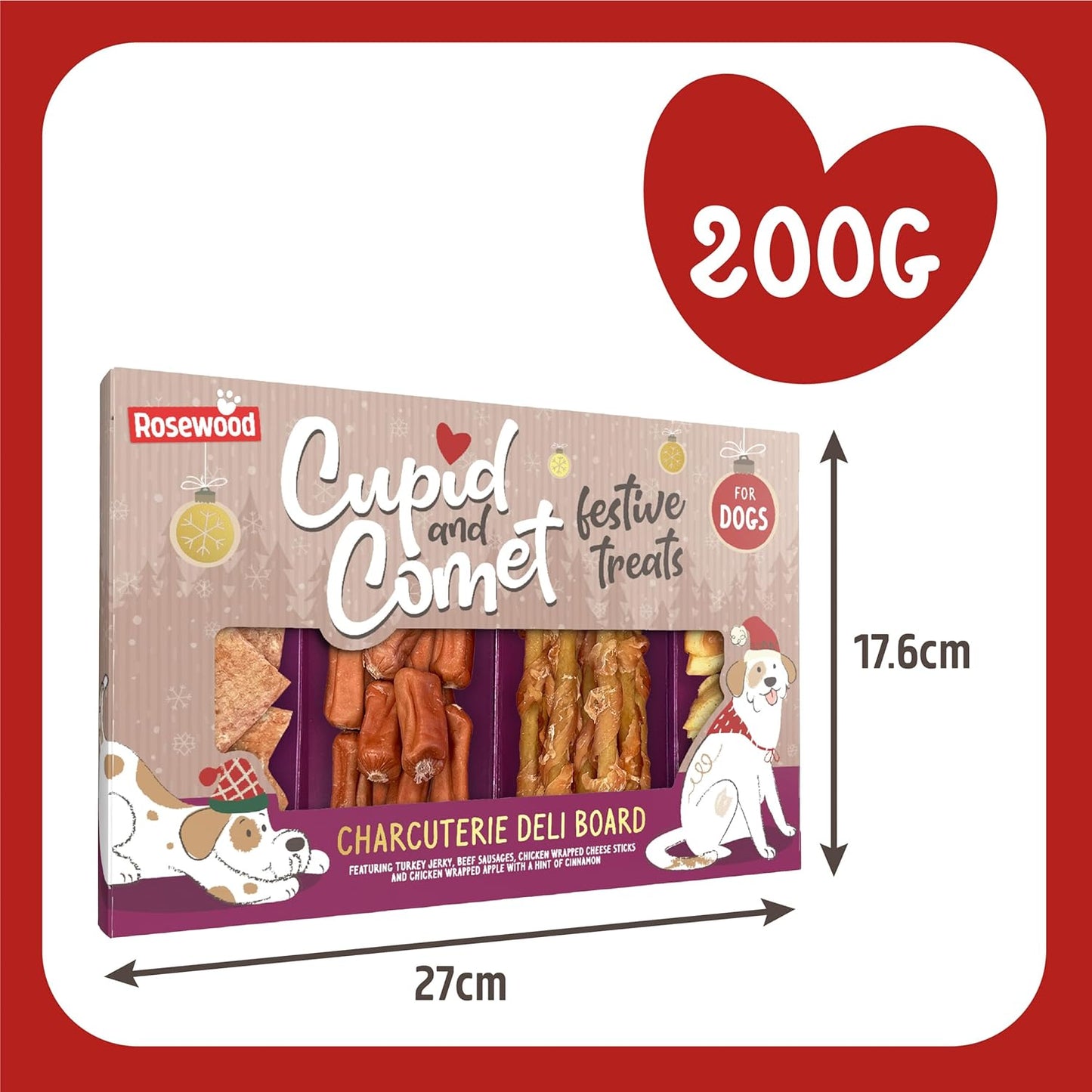Cupid & Comet Charcuterie Deli Board 200g