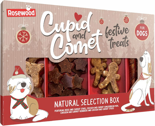 Cupid & Comet Natural Selection Box For Dogs 175g