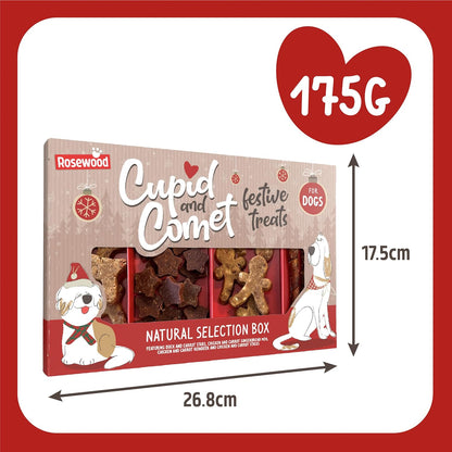 Cupid & Comet Natural Selection Box For Dogs 175g