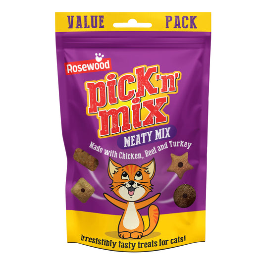 Rosewood Pick 'N' Mix Meaty Cat Treats 180g