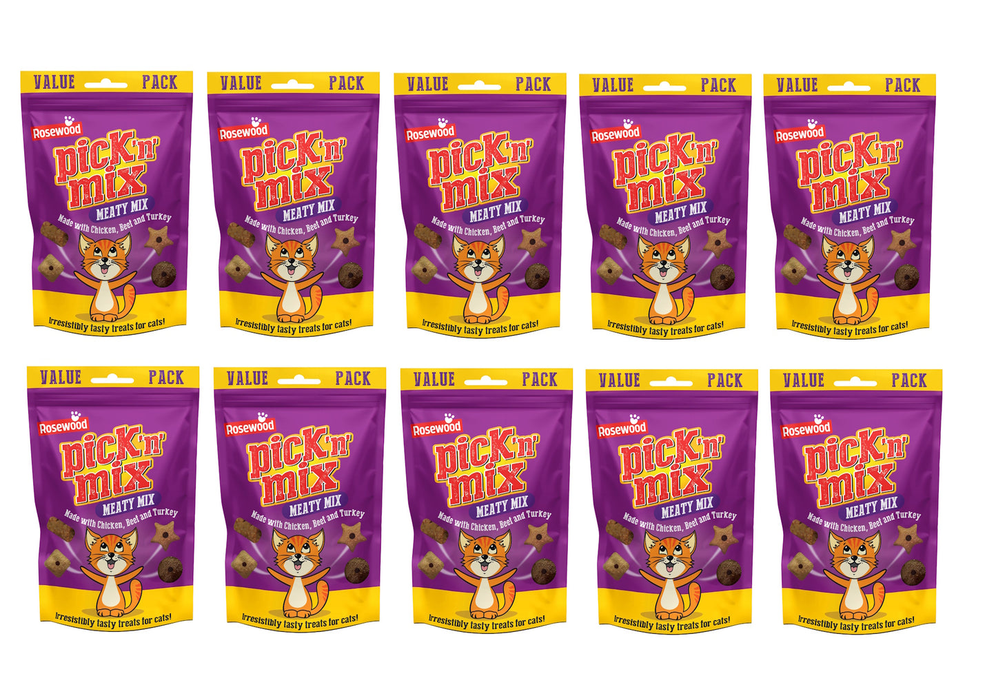 Rosewood Pick 'N' Mix Meaty Cat Treats 180g