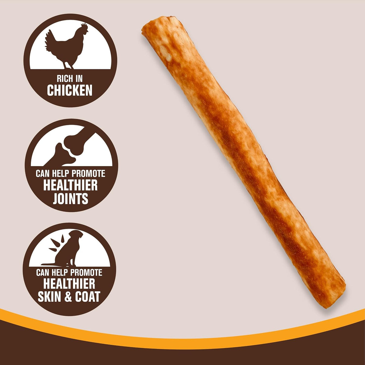Rosewood Collagen Large Chicken Roll 70g 1 Stick