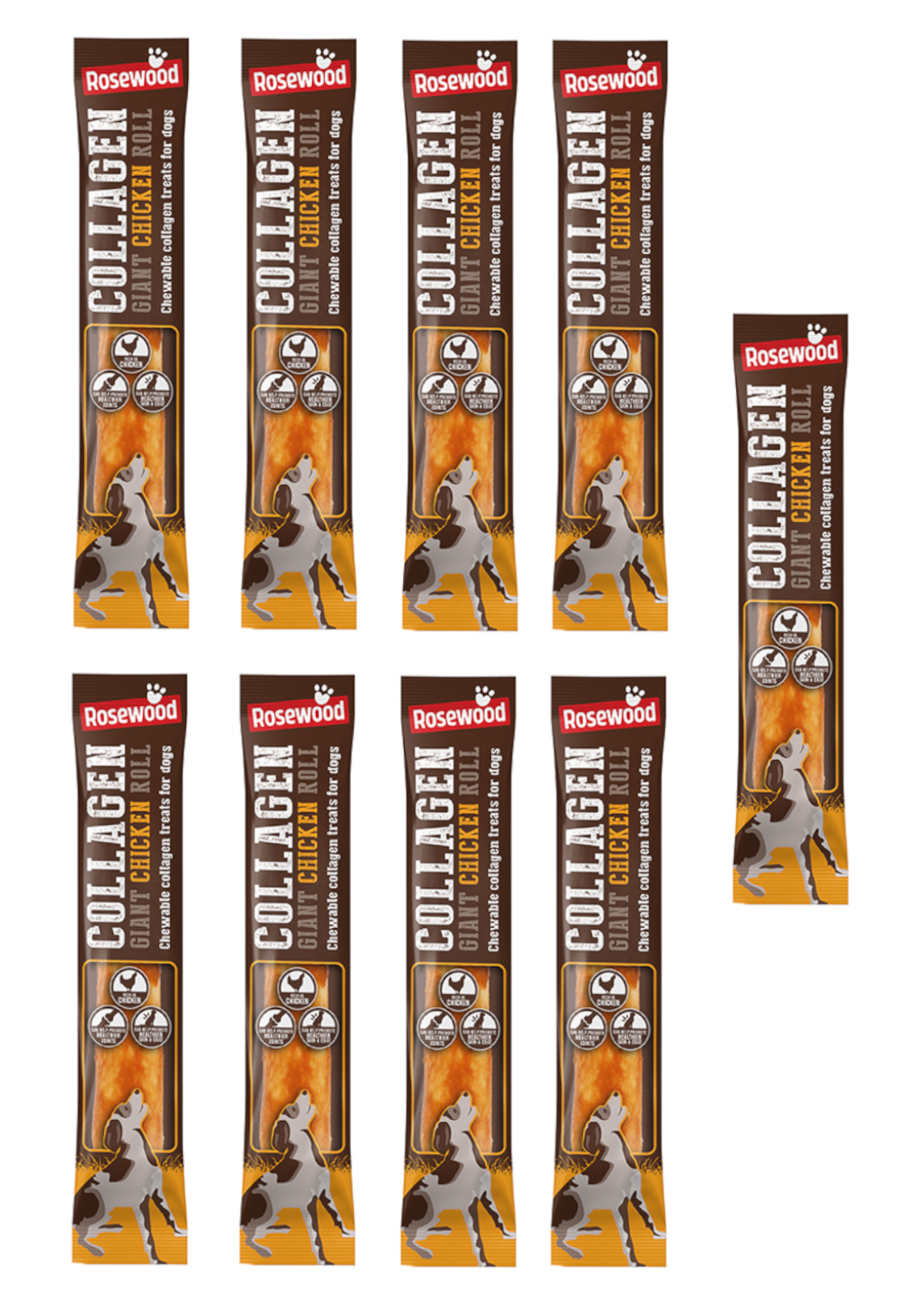 Rosewood Collagen Large Chicken Roll 70g 1 Stick