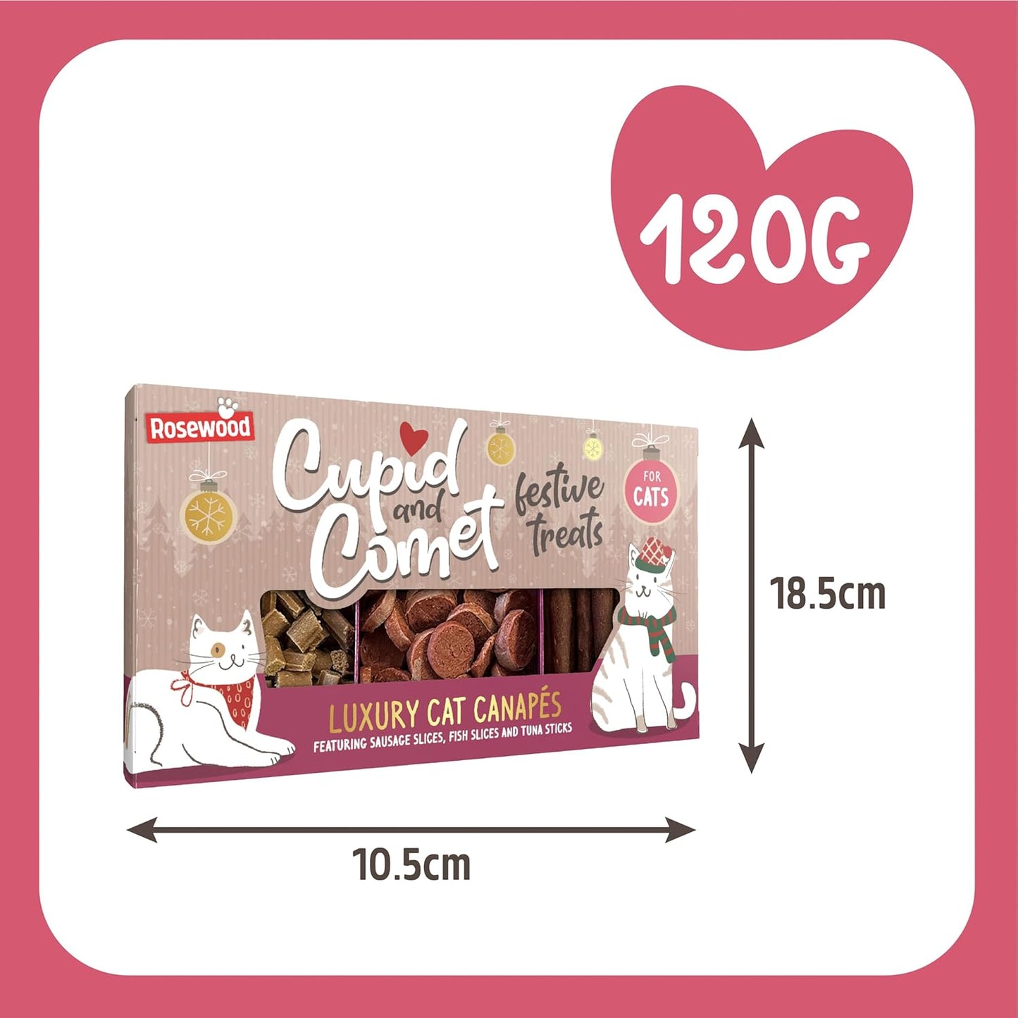 Cupid & Comet Luxury Cat Canapes 120g