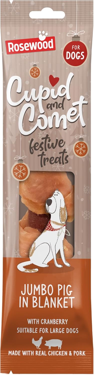 Cupid & Comet Jumbo Pig In Blanket 90g