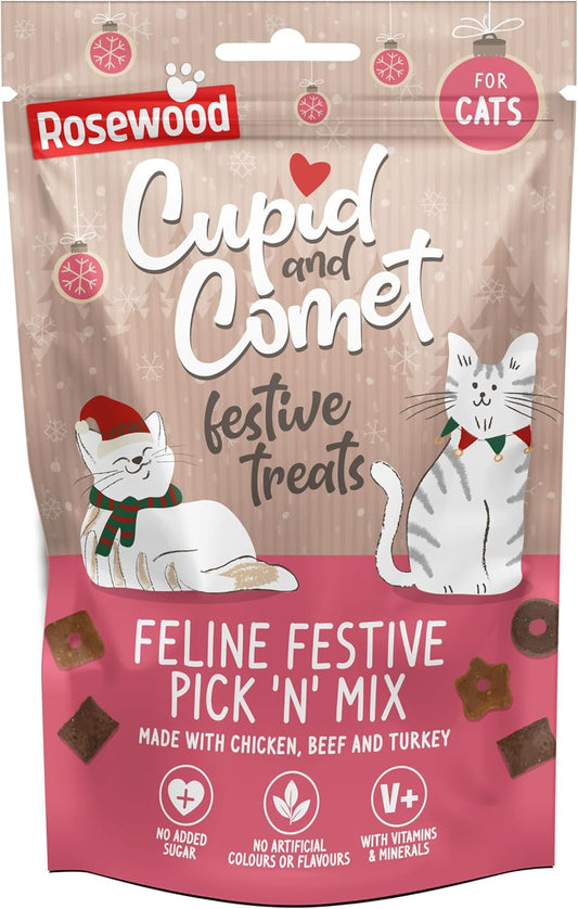 Cupid & Comet Feline Festive Pick 'N' Mix
