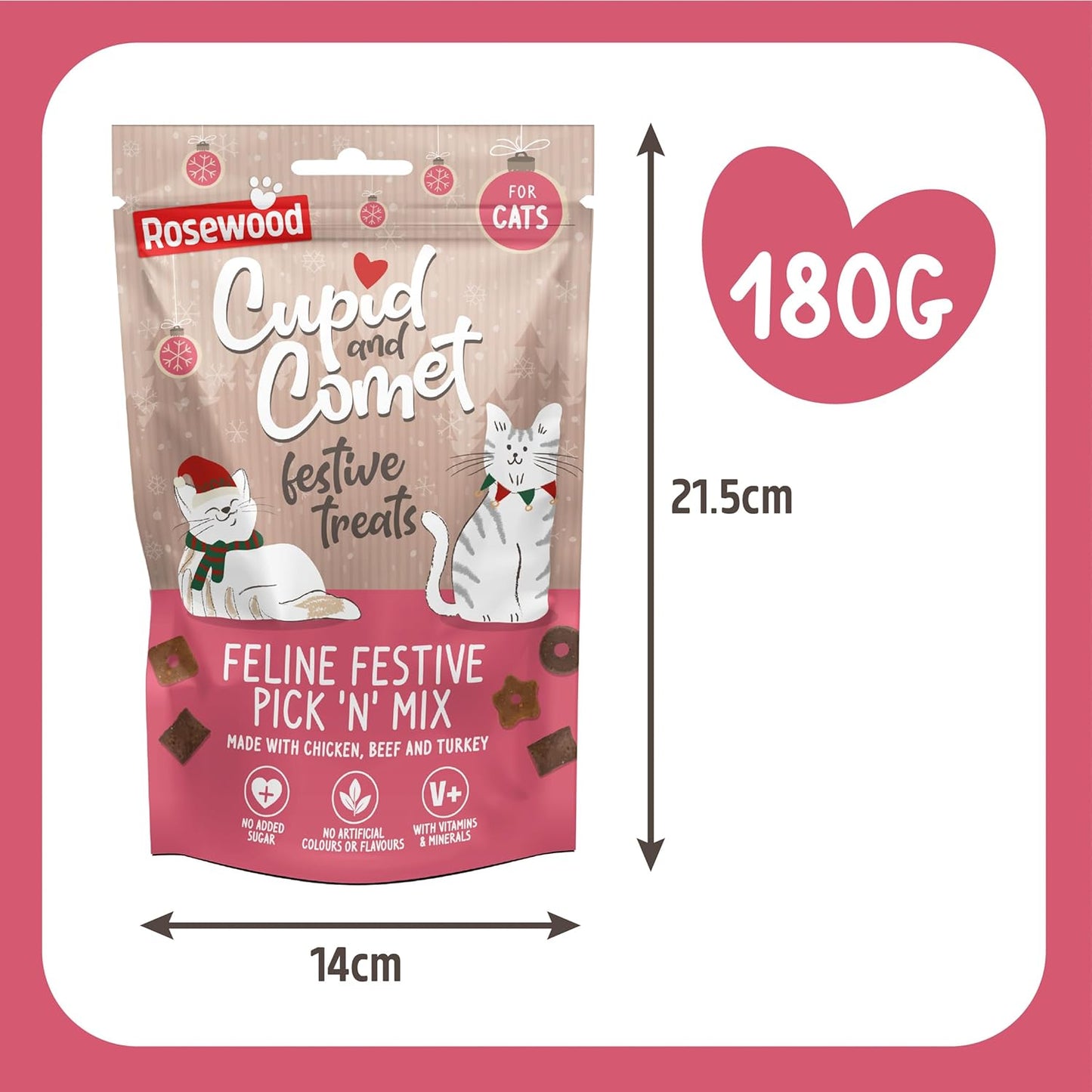Cupid & Comet Feline Festive Pick 'N' Mix