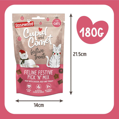Cupid & Comet Feline Festive Pick 'N' Mix