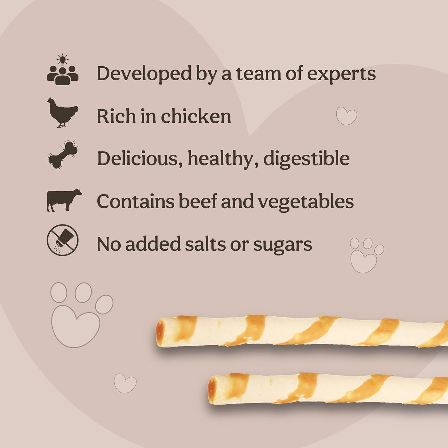 Rosewood Magic Bone Filled Twist 60g