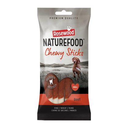 Rosewood Nature Food Chewy Sticks Beef 72g