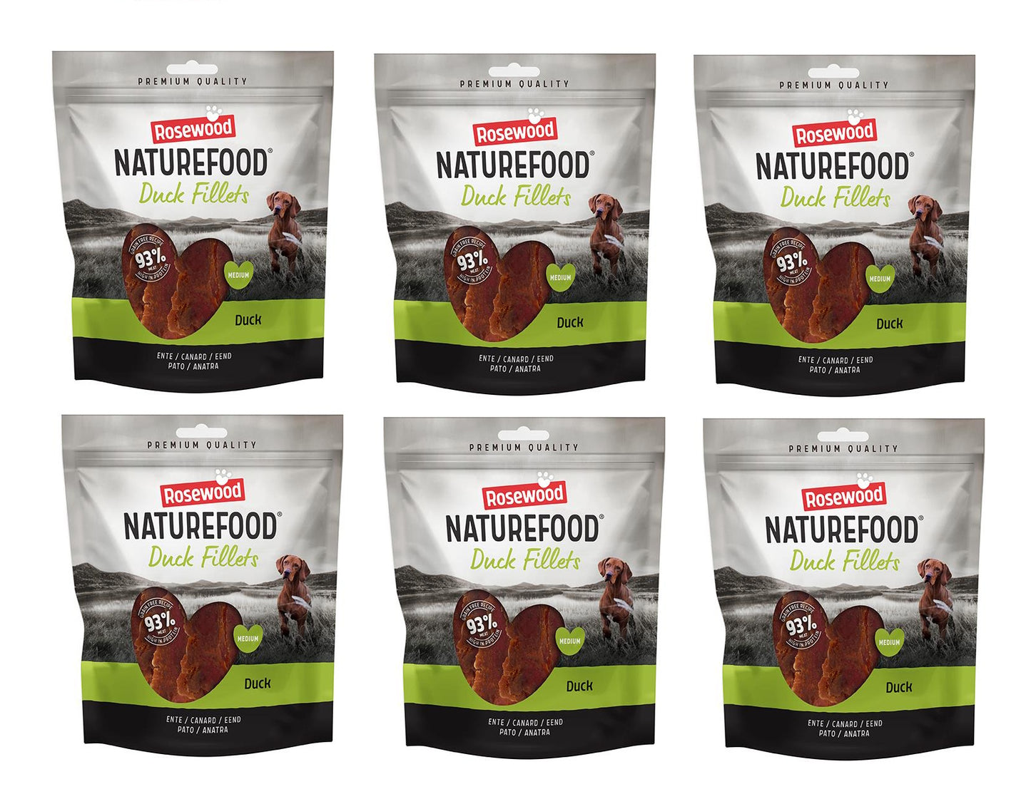 Rosewood Naturefood Duck Fillets Value Pack 320g