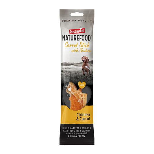 Rosewood Naturefood Carrot Stick With Chicken 70g