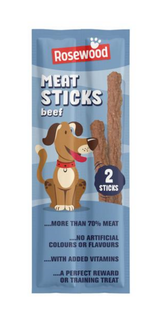 Rosewood Meat Sticks Beef 24g