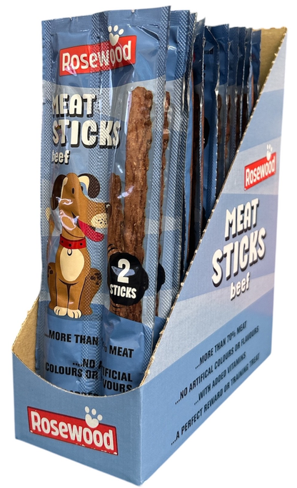 Rosewood Meat Sticks Beef 24g
