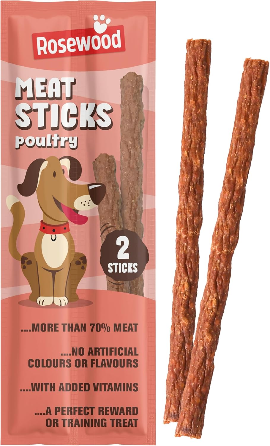 Rosewood Meat Sticks Poultry 24g