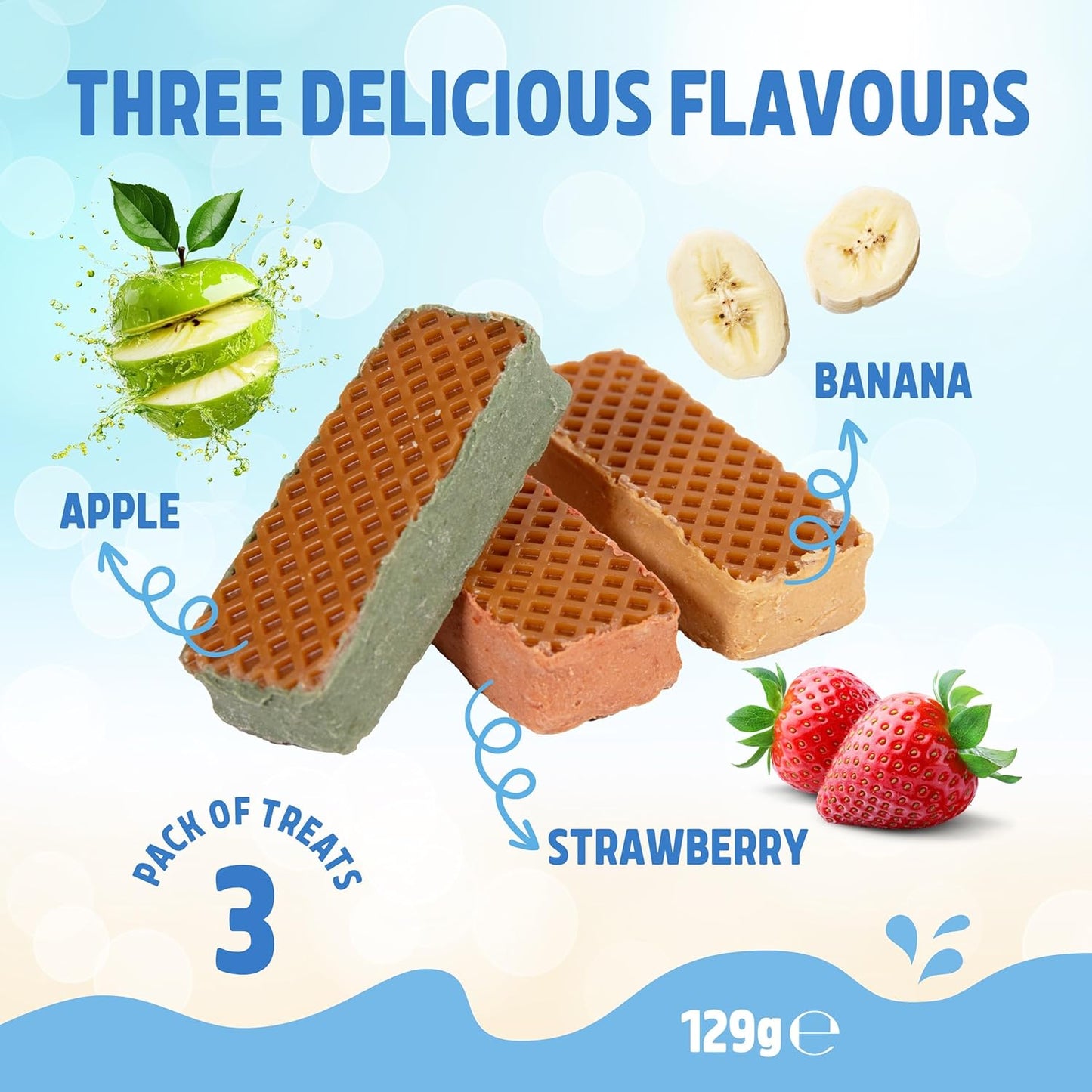 Rosewood Summer Ice Cream Sandwiches Dog Treats 3pck