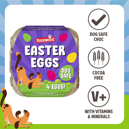 Rosewood Easter Egg Box For Dogs 4pcs x 20g
