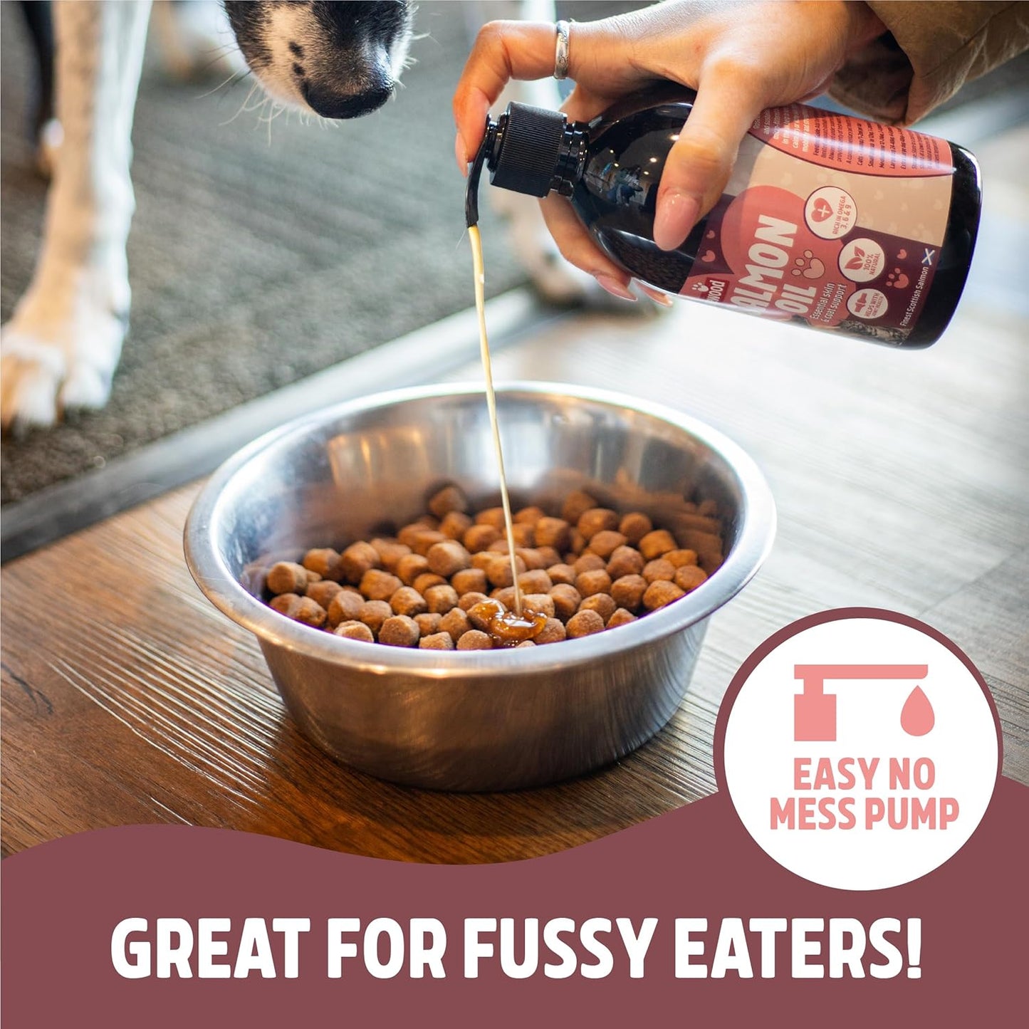 Rosewood Salmon Oil Pet Supplement 500ml