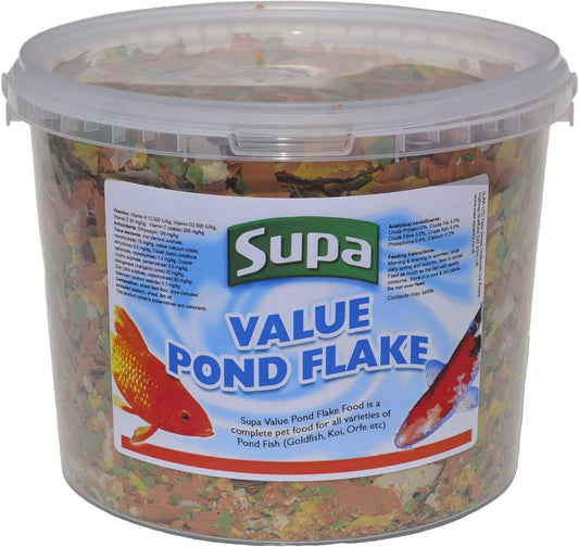 Supa Value Pond Flake 3ltr Bucket