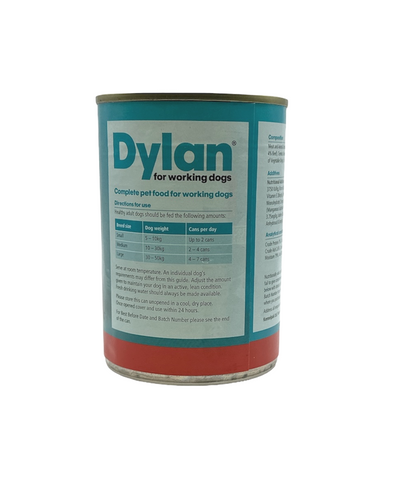 Dylan Mixed Variety Meaty Chunks Wet Dog Food 12 Tins