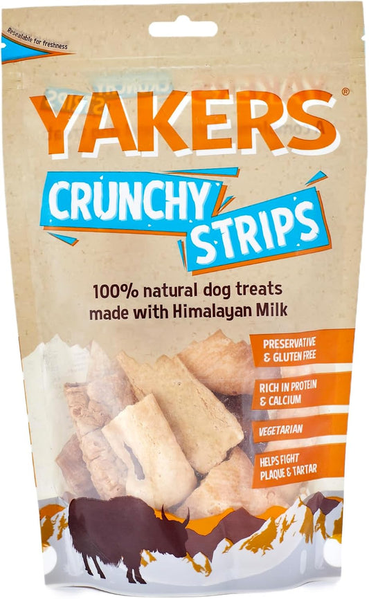 Yakers Crunchy Strips 70g Delicious Dog Treats