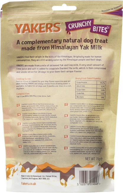 Yakers Crunchy Bites 70g