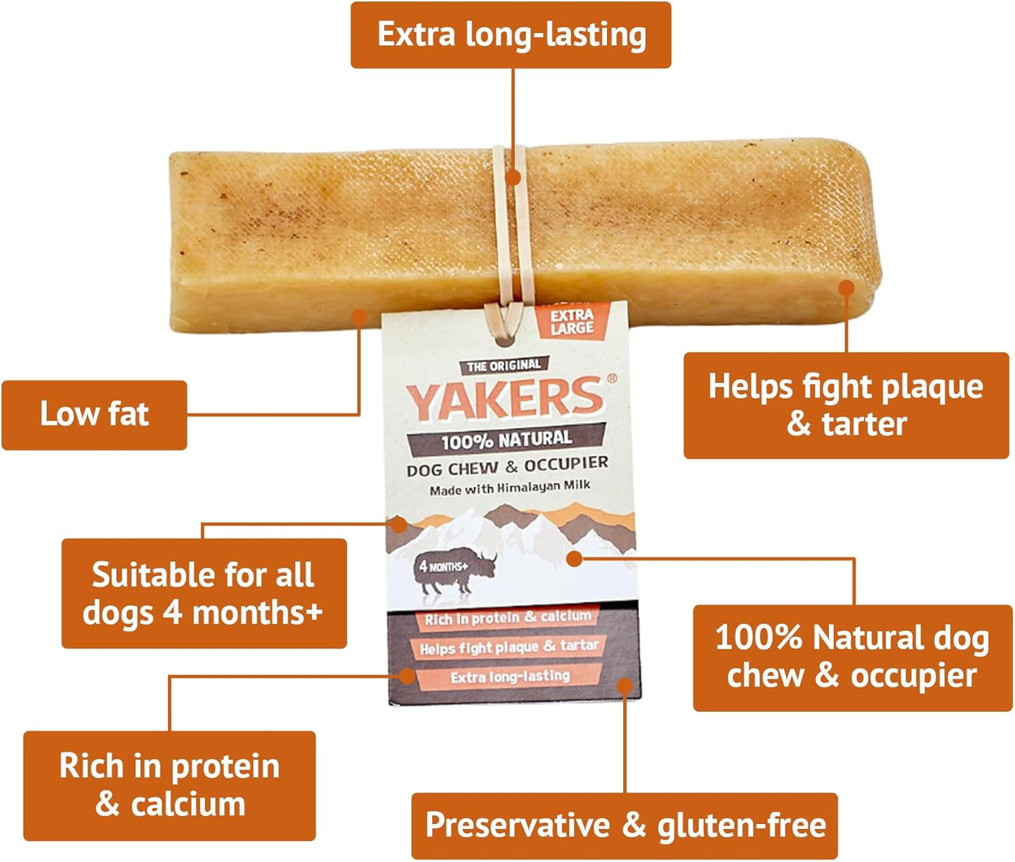 Original Yakers Chew Extra Extra Large