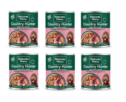 Natures Menu Country Hunter Venison Can 600g