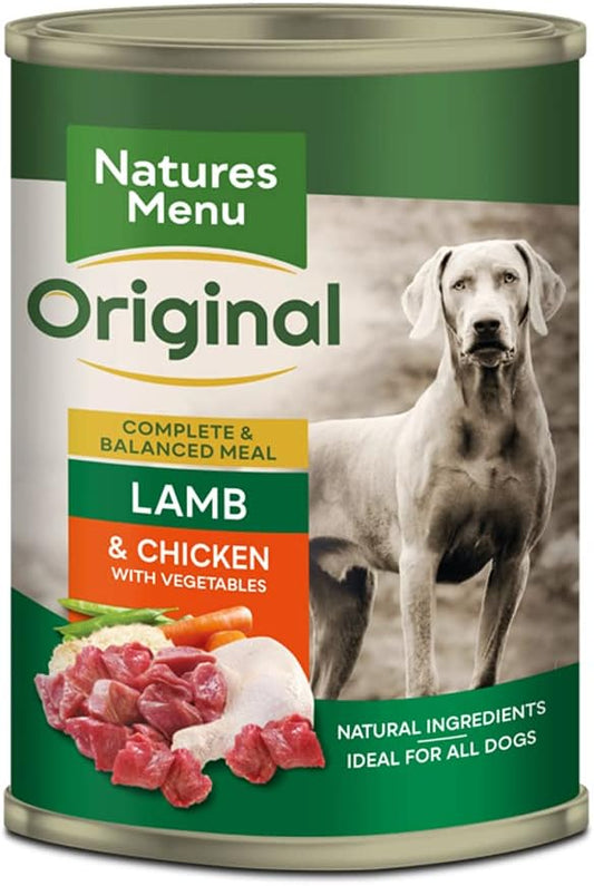 Natures Menu Original Lamb & Chicken Can 400g
