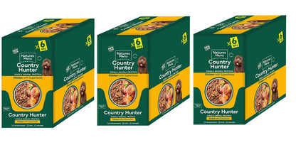 Natures Menu Country Hunter Dog Pouch Chicken 6x 150g