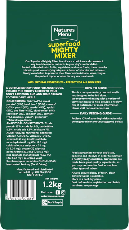Natures Menu Country Hunter Superfood Mighty Mixer 1.2kg