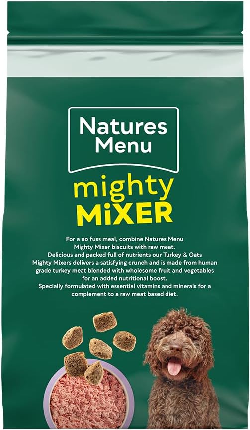 Natures Menu Mighty Mixer With Turkey & Oats 2kg