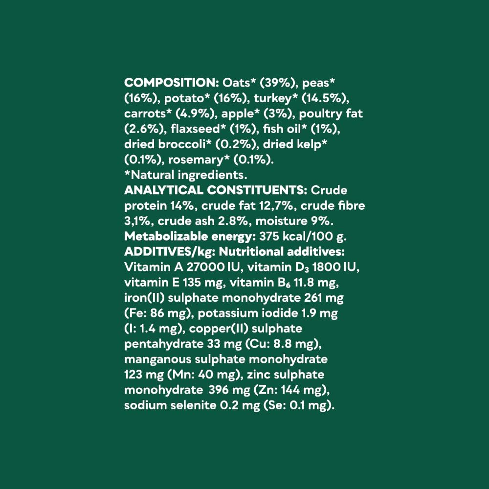 Natures Menu Mighty Mixer With Turkey & Oats 2kg